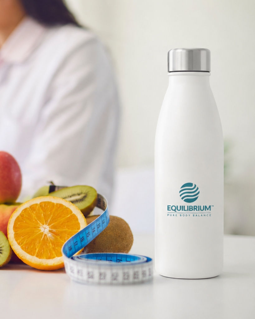 Equilibrium Bottle and Fruits